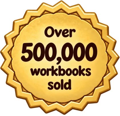 Over 500,000 workbooks sold